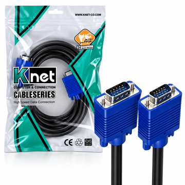 خرید کابل مانیتور کی نت KNET VGA طول 5 متر