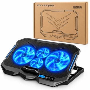 خرید فن نوت بوک گیمینگ آیس کورل مدل Ice Coorel K22 مشکی