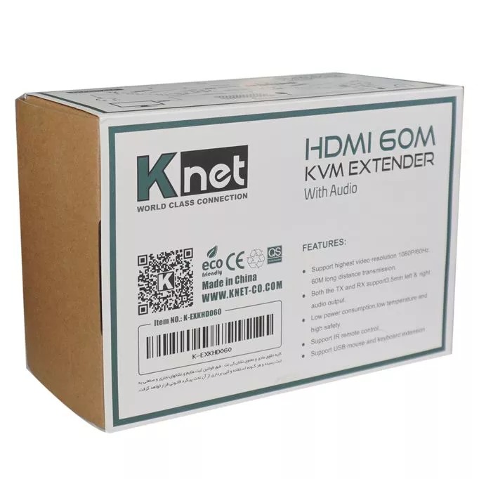 قیمت اکستندر کی نت مدل KNET K-EXHD0060 HDMI 60M