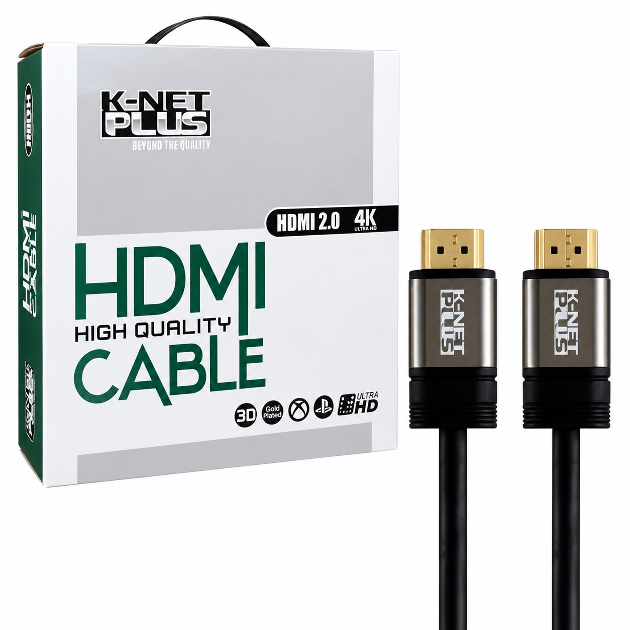 قیمت کابل HDMI 2.0 کی نت پلاس مدل KNET PLUS KP-HC158 4K طول 40 متر