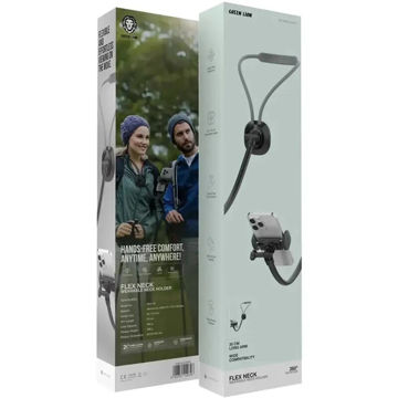 خرید هولدر موبایل گردنی گرین لاین مدل GREEN LION GNFLXNCKBK FLEX NECK