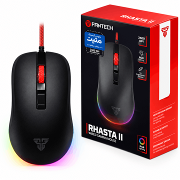 خرید ماوس سیم دار گیمینگ فنتک مدل FANTECH RHASTA II G13 مشکی