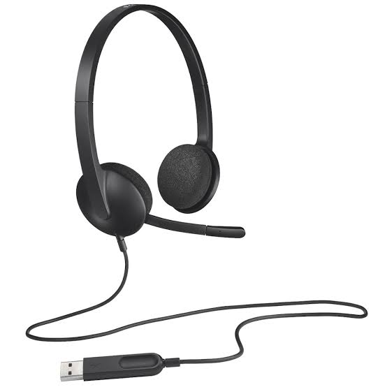 قیمت هدست سیم دار لاجیتک مدل LOGITECH H340 مشکی