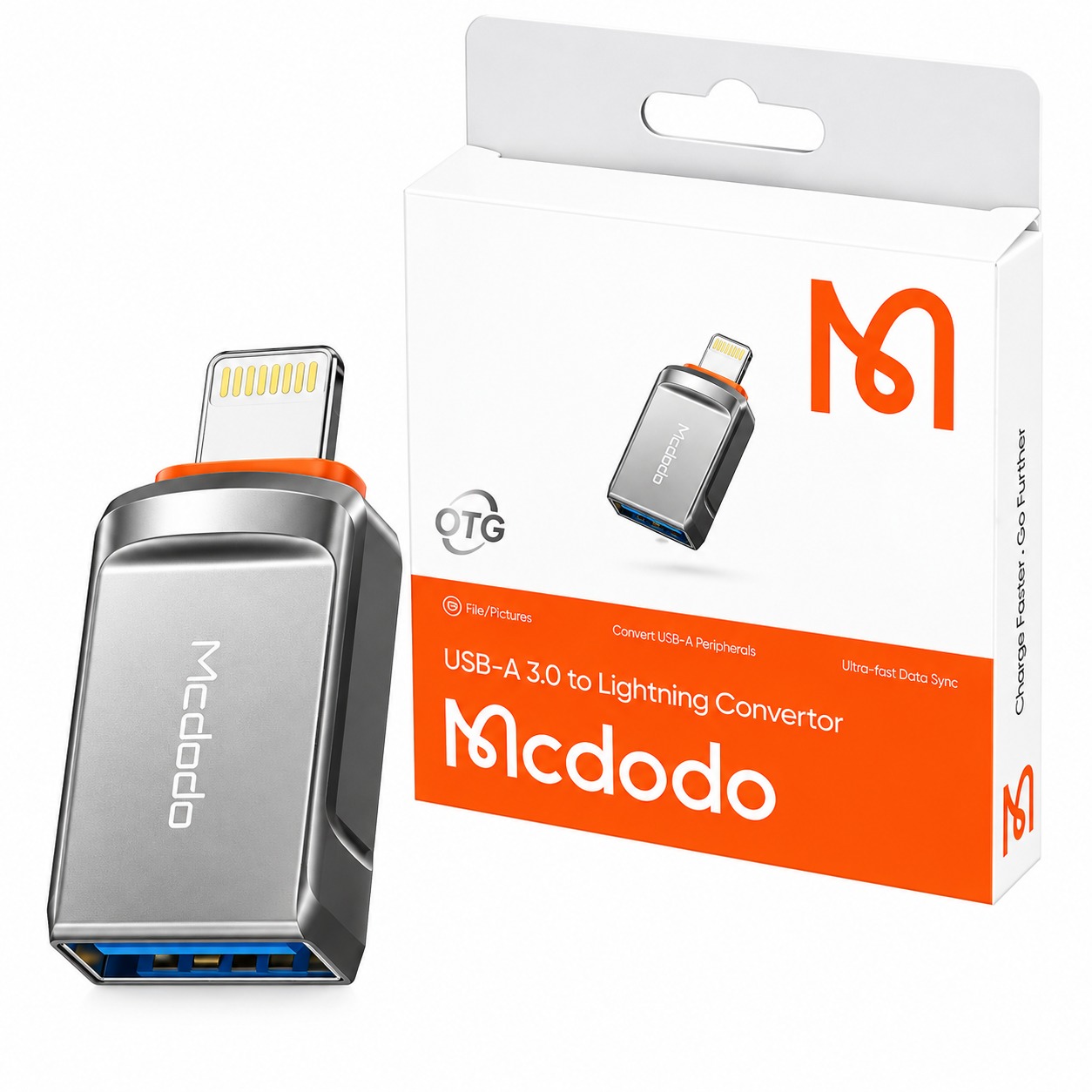 قیمت مبدل LIGHTNING به USB طرح مکدودو مدل Mcdodo OTG OT-860