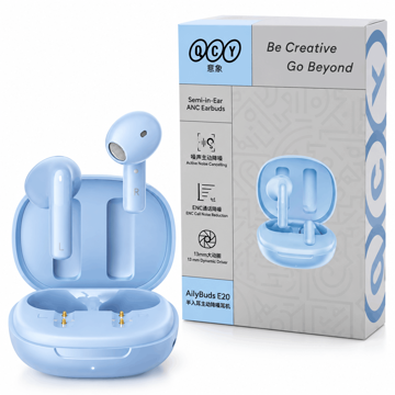 خرید ایرپاد کیو سی وای مدل QCY AILYBUDS E20 آبی