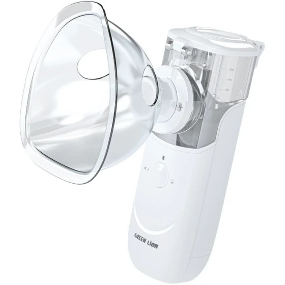 قیمت دستگاه بخور دارویی(نبولایزر) قابل حمل گرین لاین مدل GREEN LION Nebulizer Pro GNPORNEBPRWH