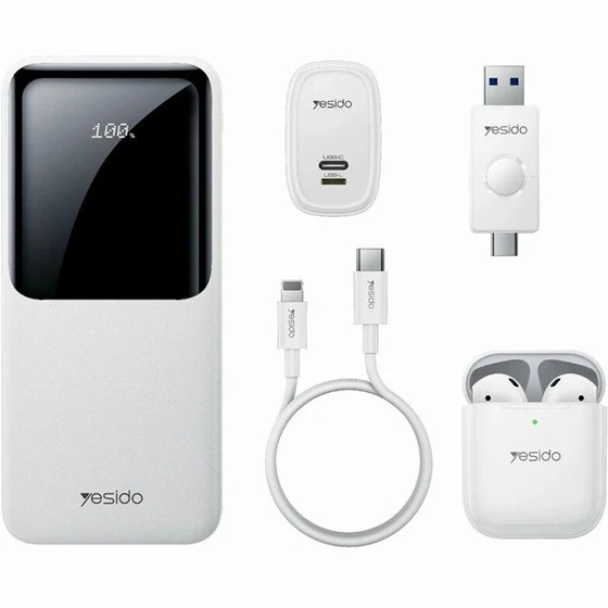قیمت پک هدیه لوازم جانبی موبایل 5 عددی یسیدو مدل Yesido CG10