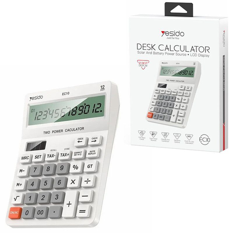 قیمت ماشین حساب دیجیتالی یسیدو مدل Yesido EC10