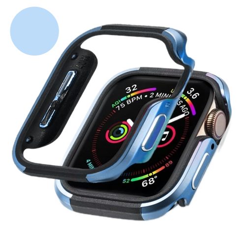 قیمت محافظ Apple Watch KZDOO 49mm آبی نقره ای