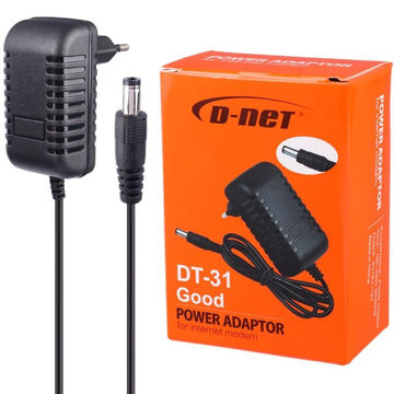 قیمت آداپتور مودم دی نت مدل DT-31 5V 1A فیش درشت