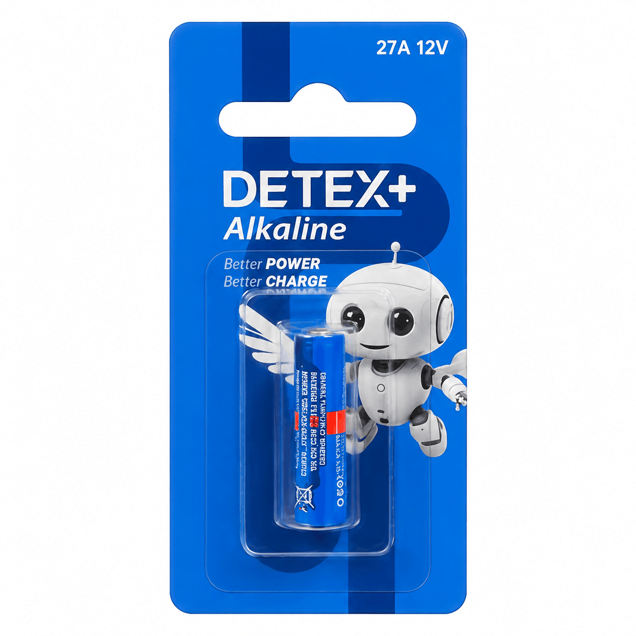 خرید باتری ریموتی آلکالاین دتکس پلاس مدل DETEX+ 27A 12V