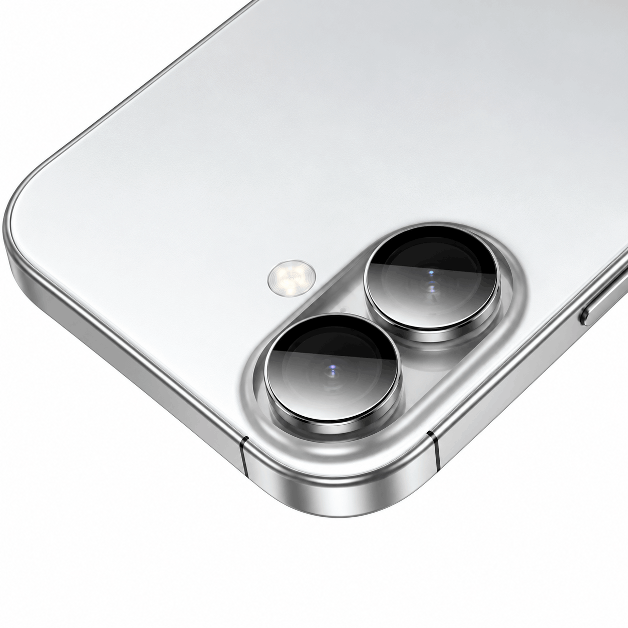 قیمت محافظ لنز رینگی آیفون مدل IPHONE 16/+16 Big نقره ای