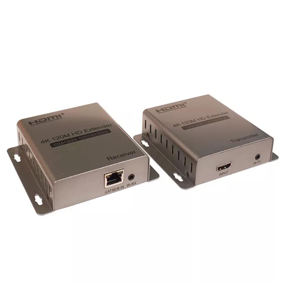 اکستندر HDMI کی نت مدل KNET K-EXHDC120 با برد 120 متر