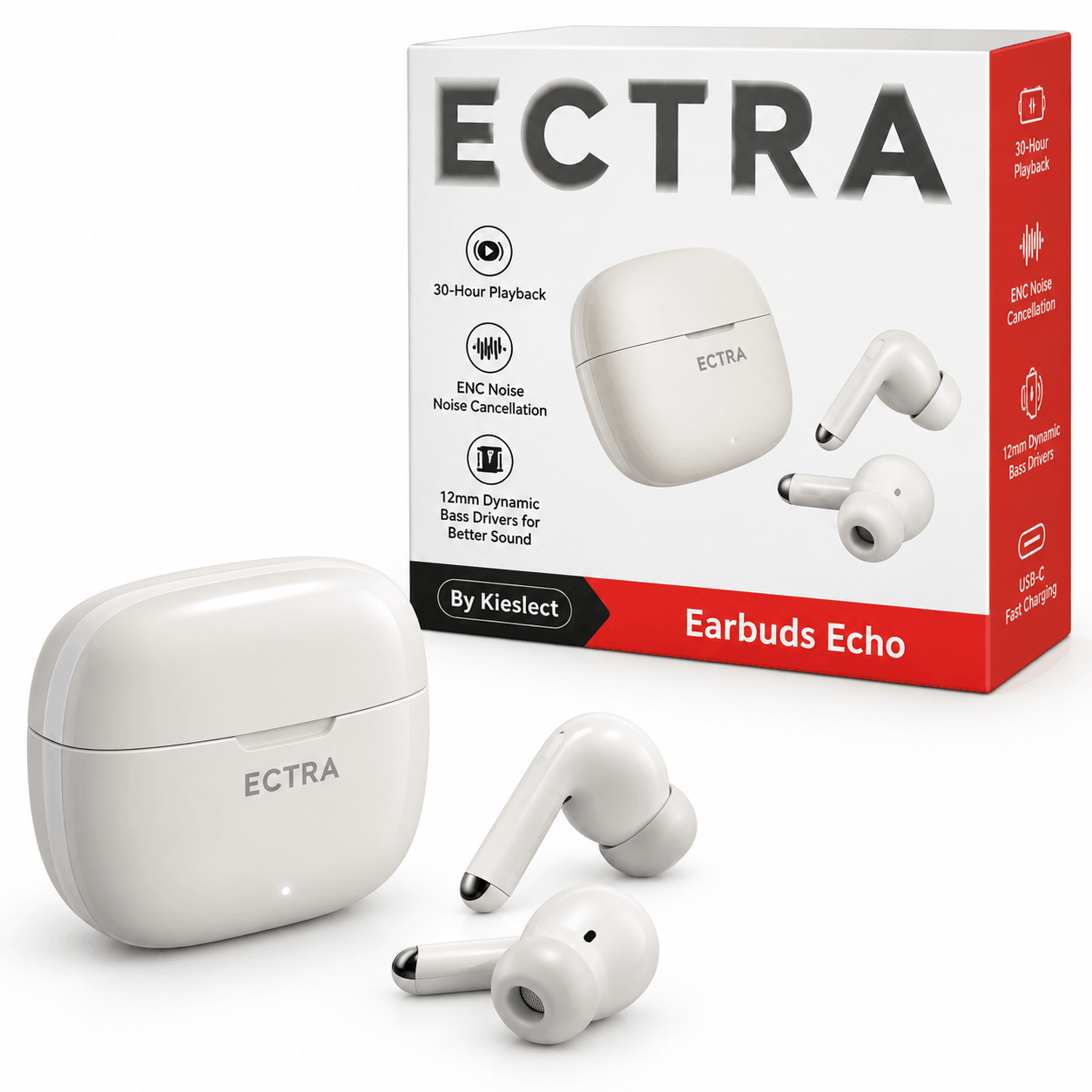 خرید ایرپاد کیسلکت مدل KIESLECT EARBUDS ECHO