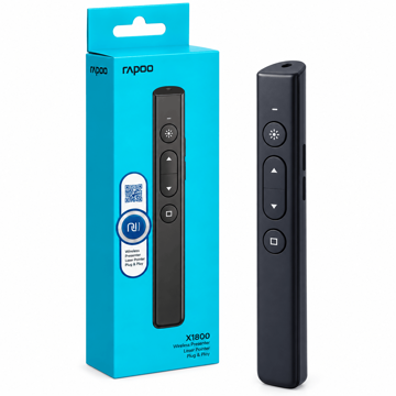 خرید پرزنتر رپو مدل RAPOO XR100 مشکی
