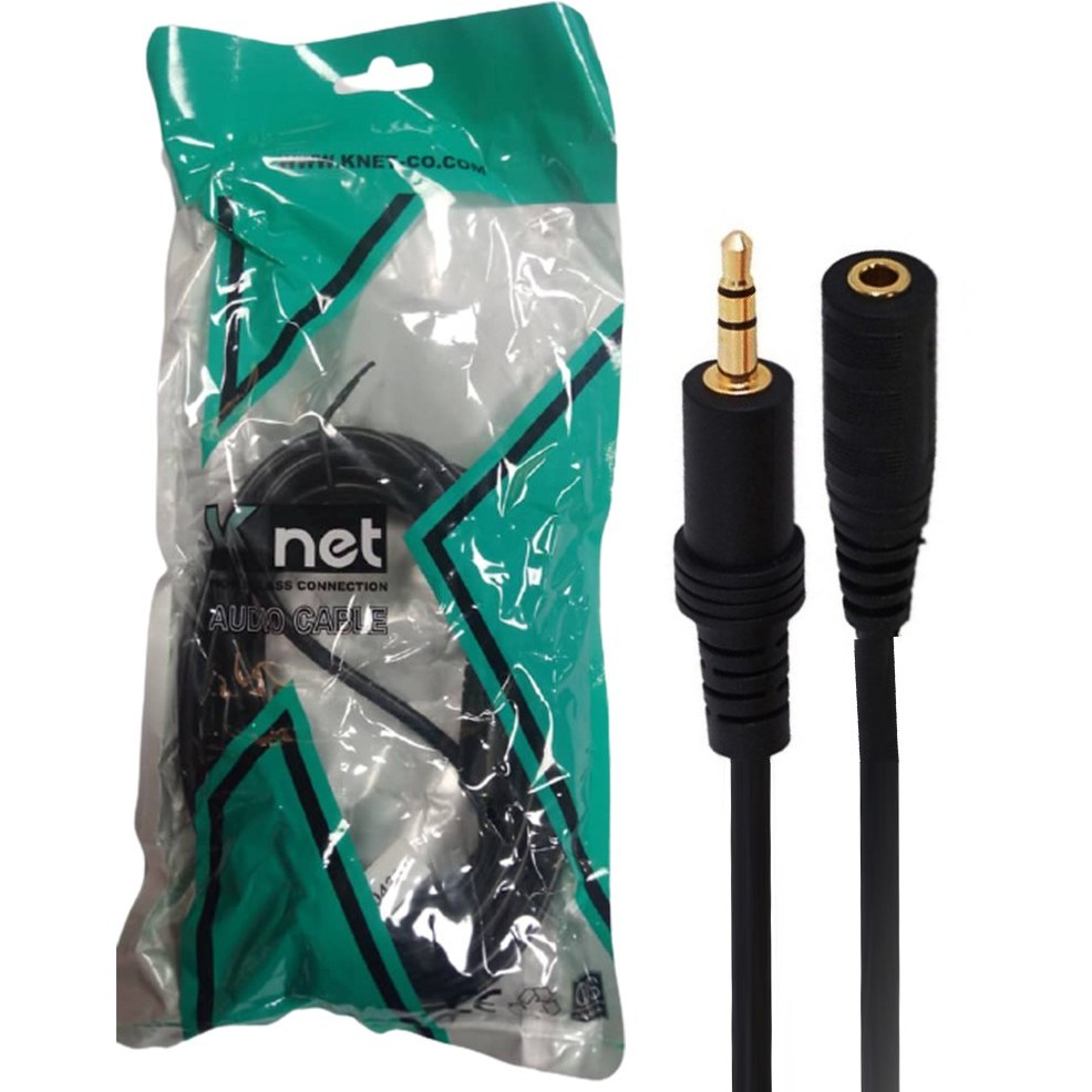 کابل افزایش صدا AUX کی نت مدل KNET K-CSE11030 طول 3 متر