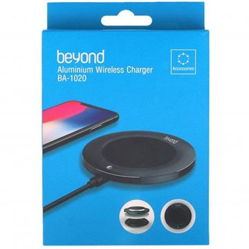 شارژر بی‌سیم بیاند مدل BEYOND BA-1020 مشکی