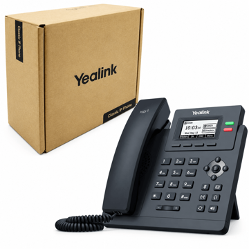 خرید تلفن آی پی فون یالینک مدل Yealink SIP-T31P + آداپتور