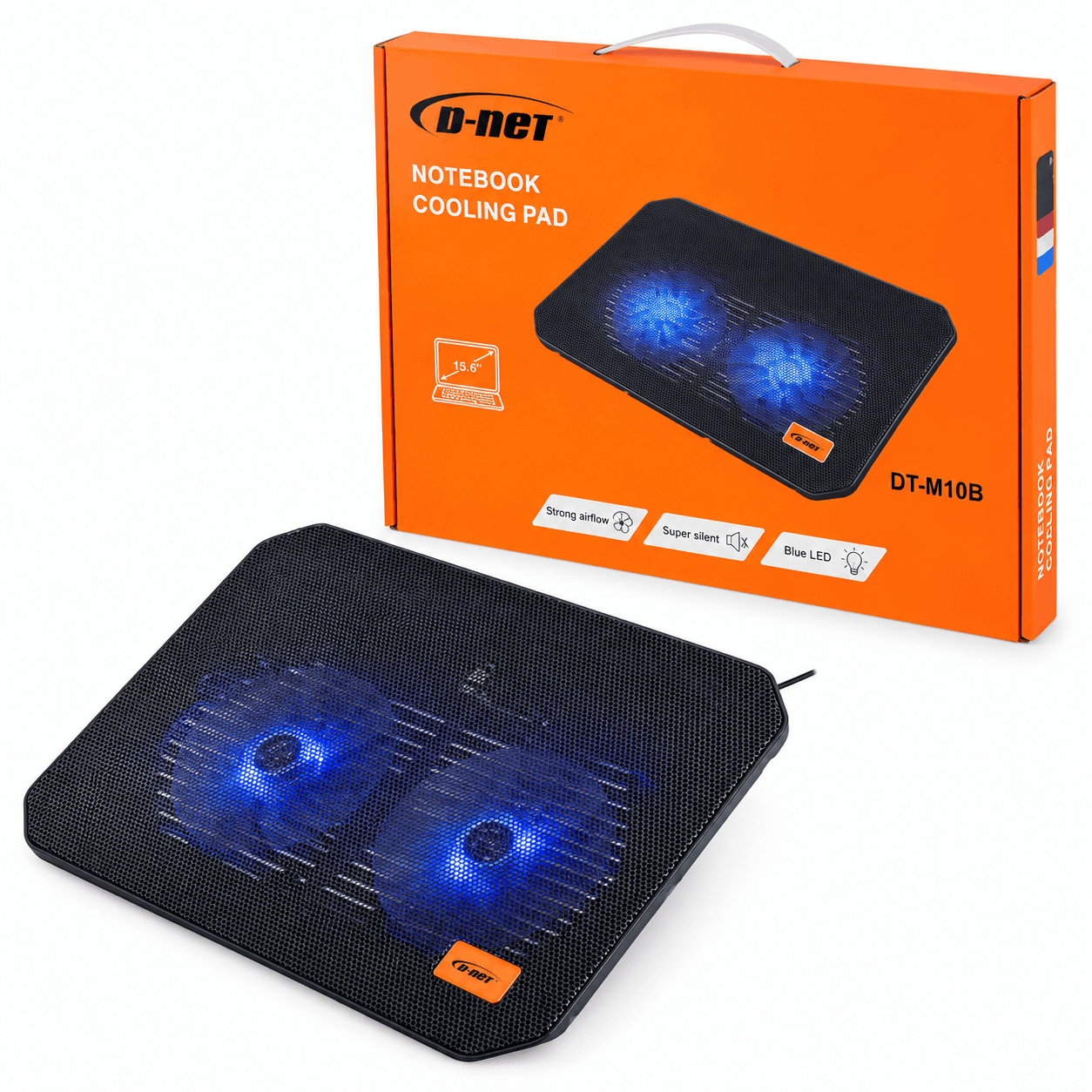 خرید فن نوت بوک دو فن دی نت مدل D-NET DT-M10B