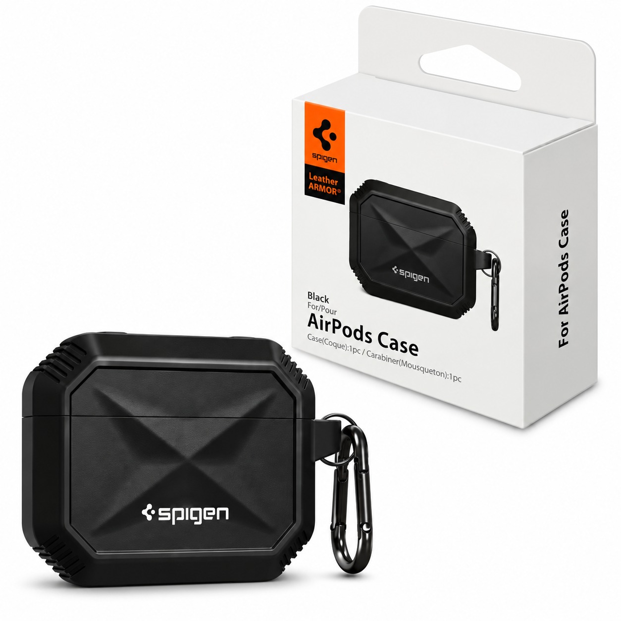 ویژگی کاور ایرپاد اسپیگن مدل SPIGEN Airpod Pro2 Silicon