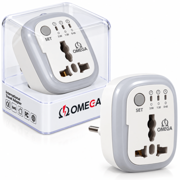 خرید  تبدیل سه به دو تایمر دار امگا مدل OMEGA M100 سفید