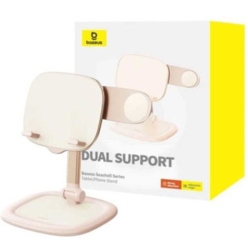 خرید هولدر موبایل و تبلت بیسوس مدل BASEUS Seashell series B10451501411-00 صورتی