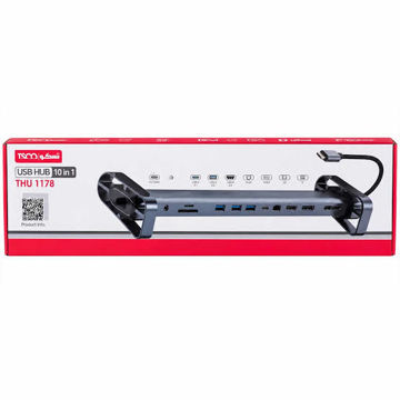 خرید هاب تایپ سی تسکو مدل TSCO THU 1178 10-PORT TYPE-C
