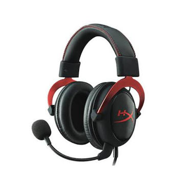 قیمت هدست سیم دار گیمینگ هایپر ایکس مدل HYPERX CLOUD II مشکی قرمز