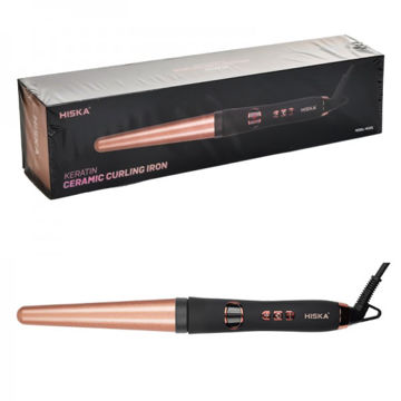 قیمت فر کننده و کرلی مو هیسکا مدل HISKA H5321 Keratin Ceramic