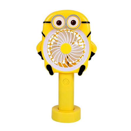 قیمت پنکه دستی شارژی مدل Mini Fan 8805 فانتزی مینیون