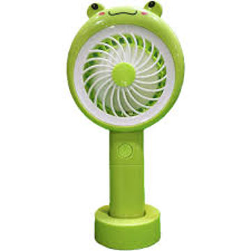 قیمت پنکه دستی شارژی مدل Mini Fan 8805 فانتزی قورباقه