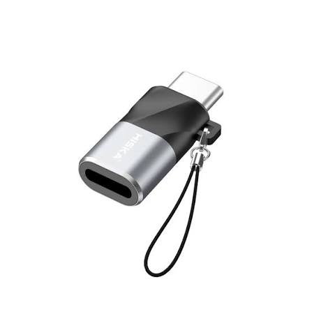 قیمت مبدل OTG هیسکا مدل HISKA H8 Lightning to Type-C