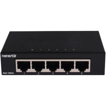 قیمت هاب سوئیچ 5 پورت نتربیت مدل NETERBIT NGS-1005A