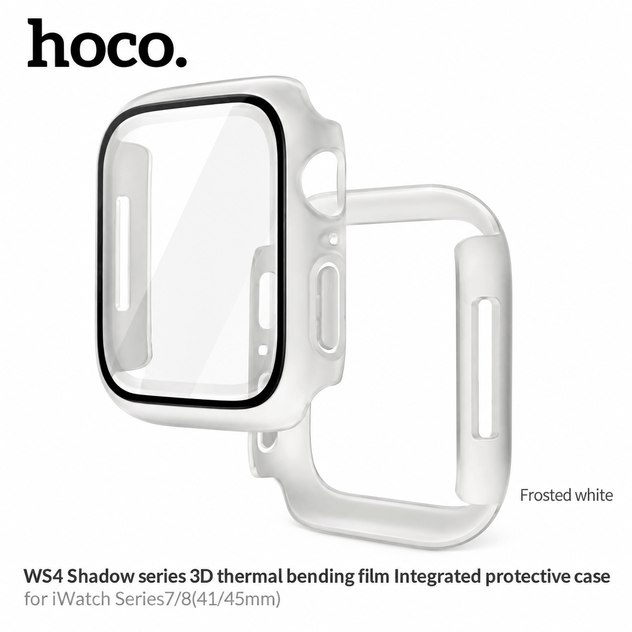 مشخصات محافظ اپل واچ مدل HOCO WS4 45mm سفید
