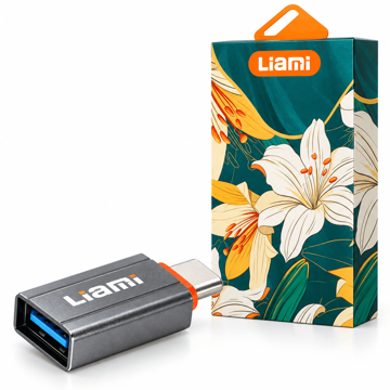 خرید تبدیل USB به TYPE-C لیامی مدل LIAMI OTG-LM 160C