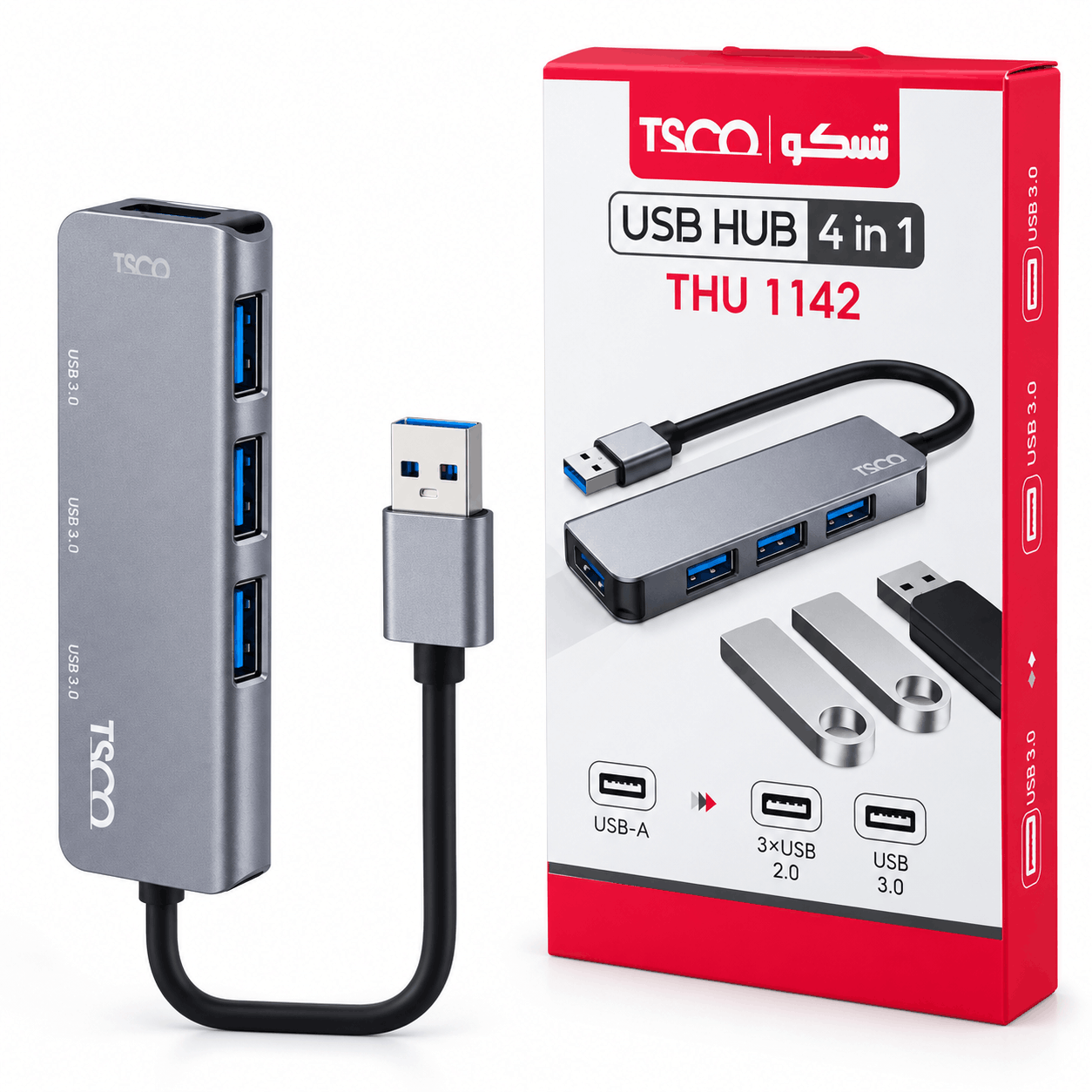 خرید هاب تسکو مدل TSCO THU 1142 USB 4Port