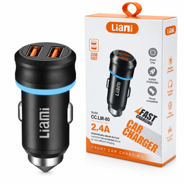 قیمت شارژر فندکی لیامی مدل LIAMI CC.LM-80