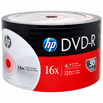 قیمت دی وی دی خام اچ پی HP پک 50 عددی