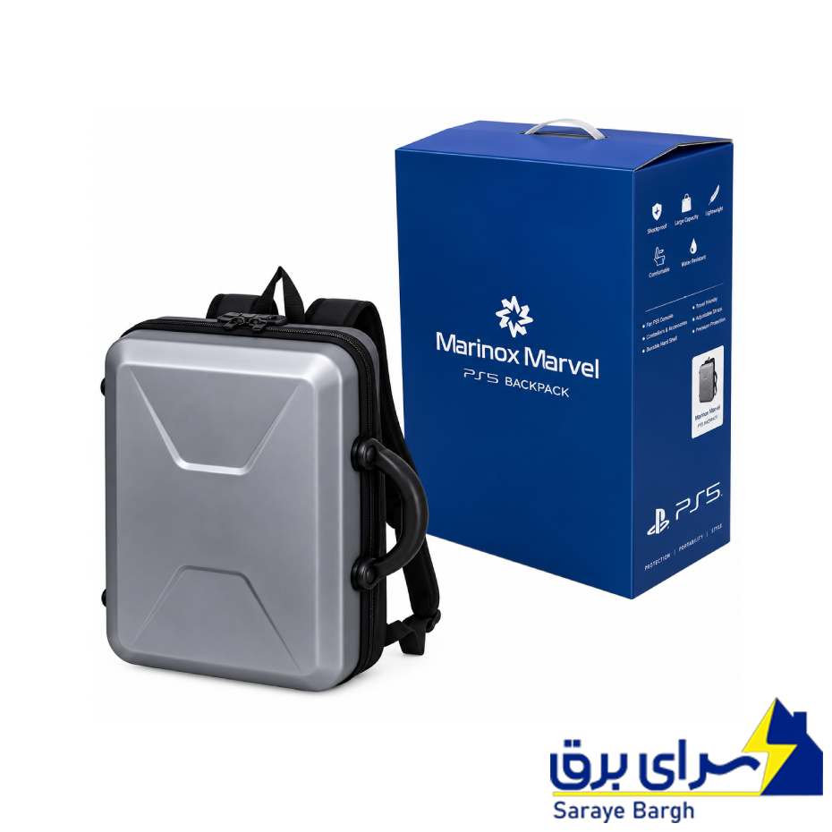 خرید کیف کوله پشتی ضد ضربه مارینوکس مدل Marinox MP7130 PS5 خاکستری