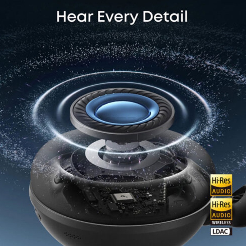 مشخصات هدست بی سیم انکر مدل ANKER Soundcore Space2 D1402Z11 مشکی