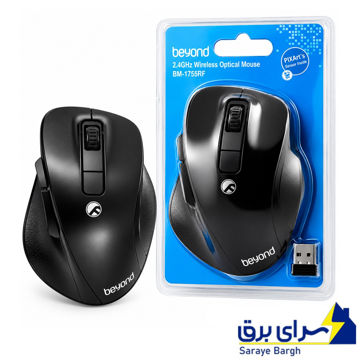 قیمت ماوس بی‌سیم بیاند مدل BEYOND BM-1755RF مشکی