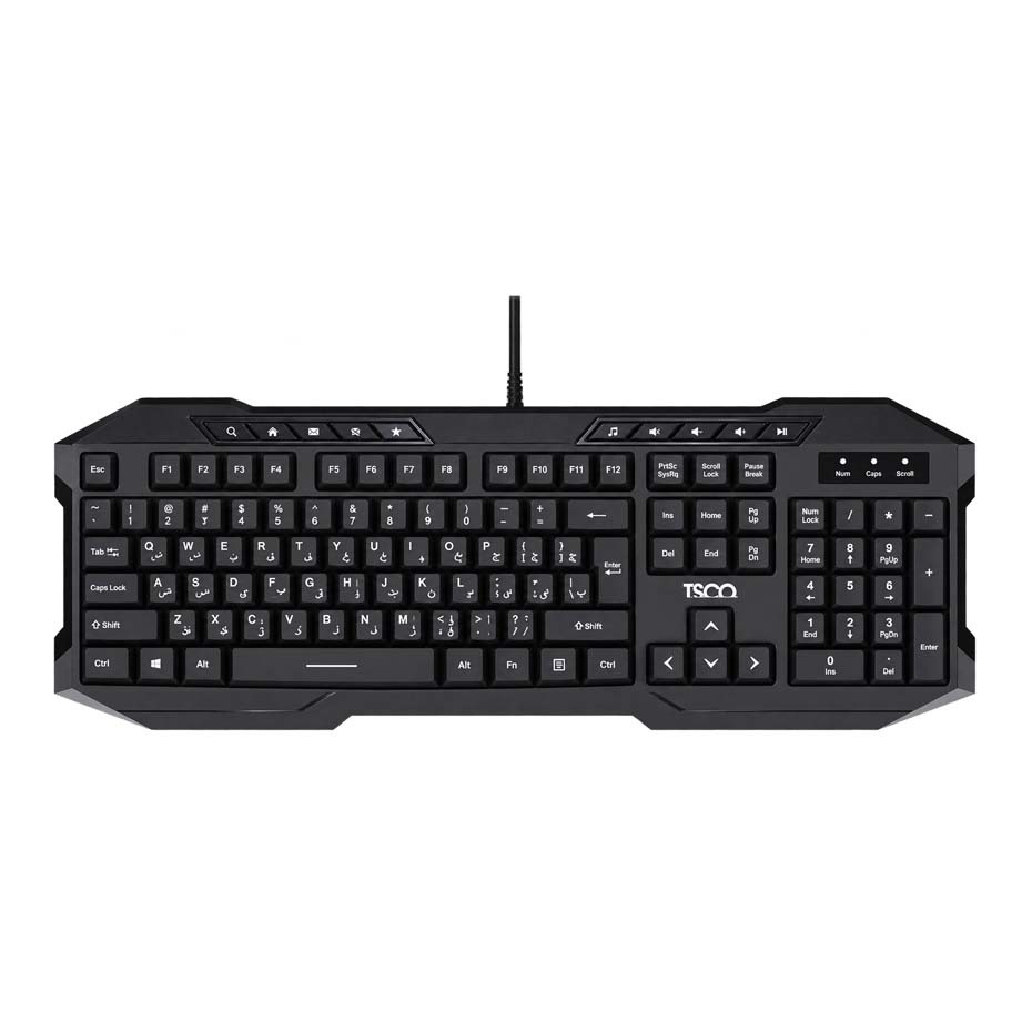خرید کیبورد سیمی تسکو مدل TSCO TK 8042