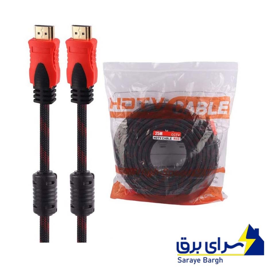 قیمت کابل HDMI زرهی مدل Z-CH130025 طول 25 متر