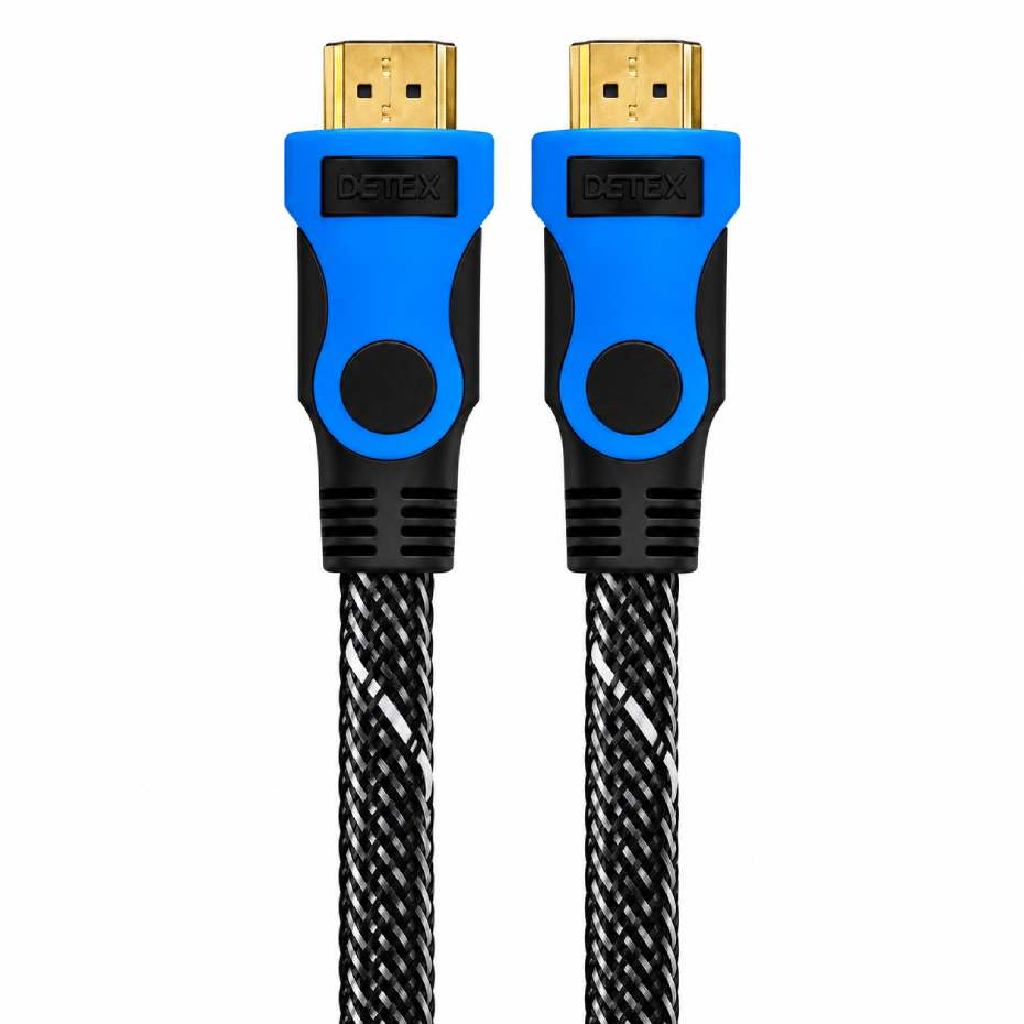 قیمت کابل HDMI زرهی دتکس پلاس مدل DETEX+ HDMI طول 5 متر