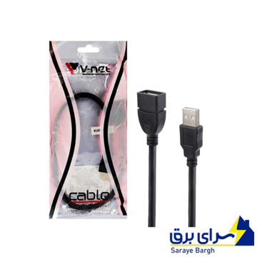 خرید کابل افزایش طول USB 2.0 وی‌ نت مدل V-NET V-CUE 20015 طول 1.5 متر