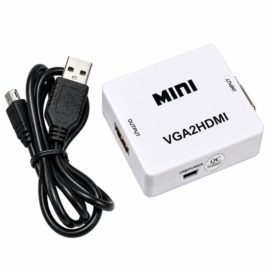مشخصات تبدیل VGA به HDMI وی نت مدل V-NET V-COVGA2HDM
