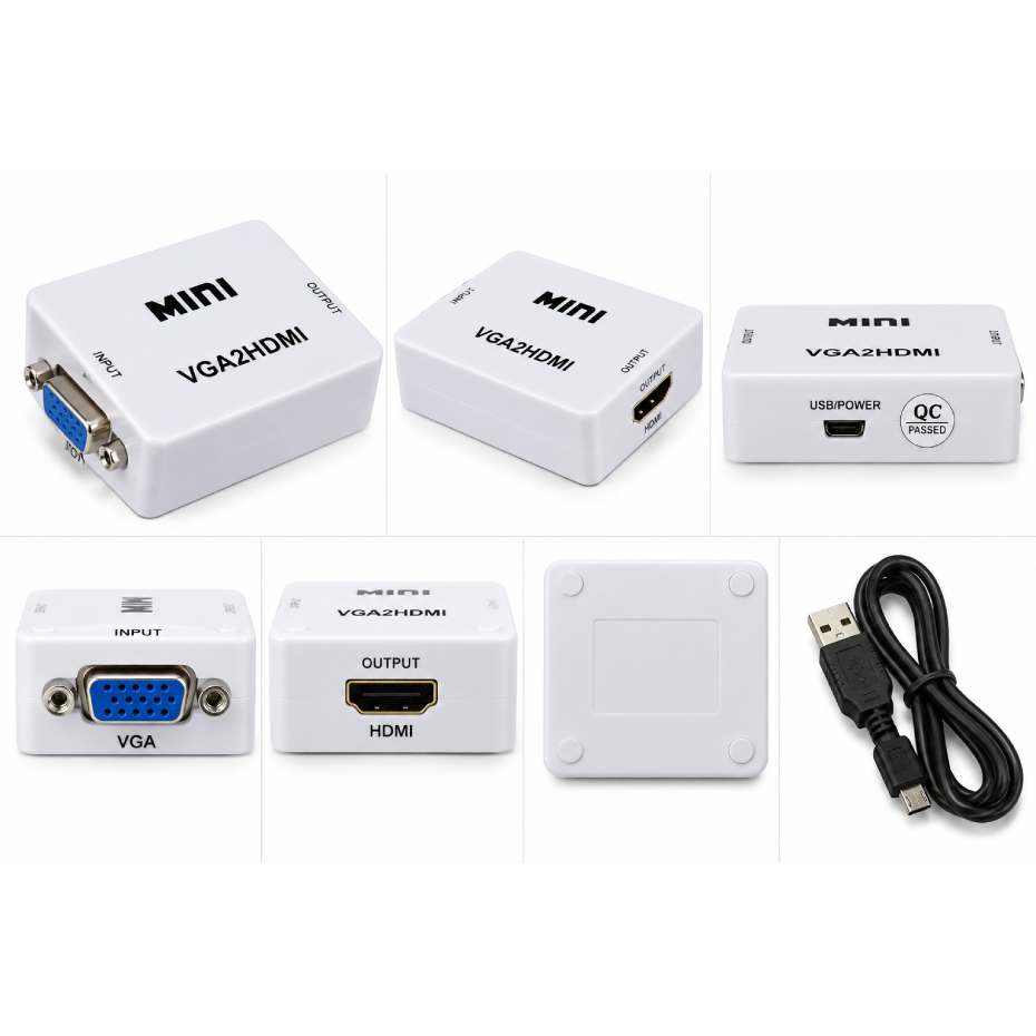مشخصات تبدیل VGA به HDMI وی نت مدل V-NET V-COVGA2HDM
