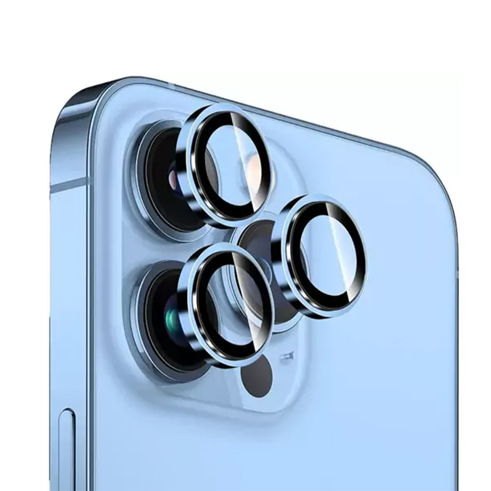 خرید محافظ لنز رینگی آیفون مدل FILM IPHONE 17PRO/PRO MAX سرمه ای