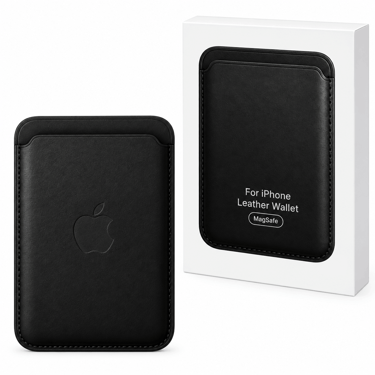 مشخصات جا کارتی مگ سیف دار مدل اپل WALLET MAGSAFE مشکی
