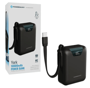 خرید پاوربانک پاورولوژی مدل POWEROLOGY YORK 10000mAh PD 18W